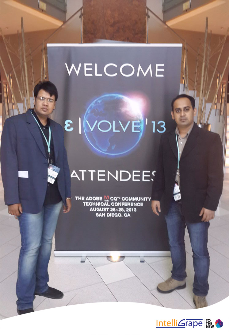 Ankur and Ahinit at Evolve'13 Ankur and Ahinit at Evolve'13