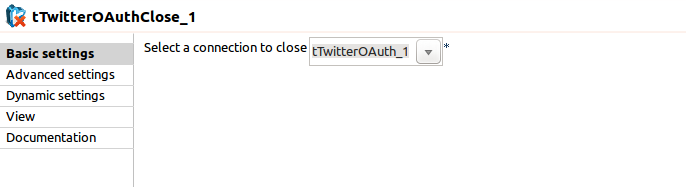 tTwitterOAuthClose tTwitterOAuthClose how to install talend custom component