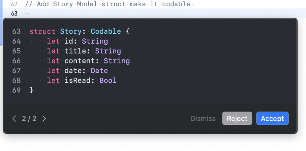 Write Code upon request