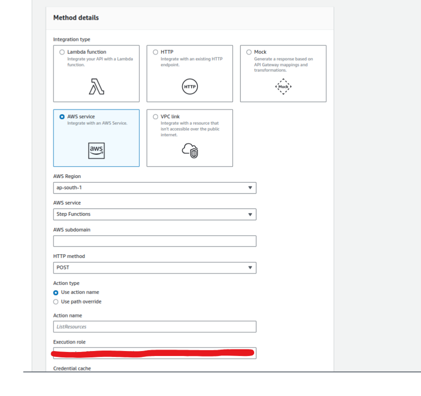 Integration Request Page