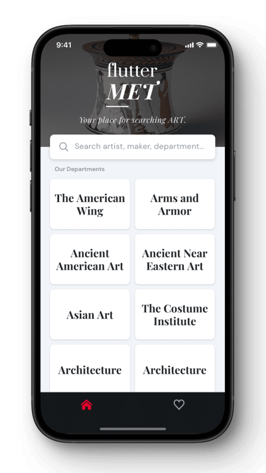 FlutterMet App