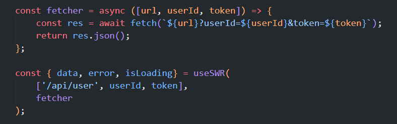 fetcher function