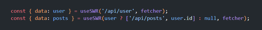 conditional fetching