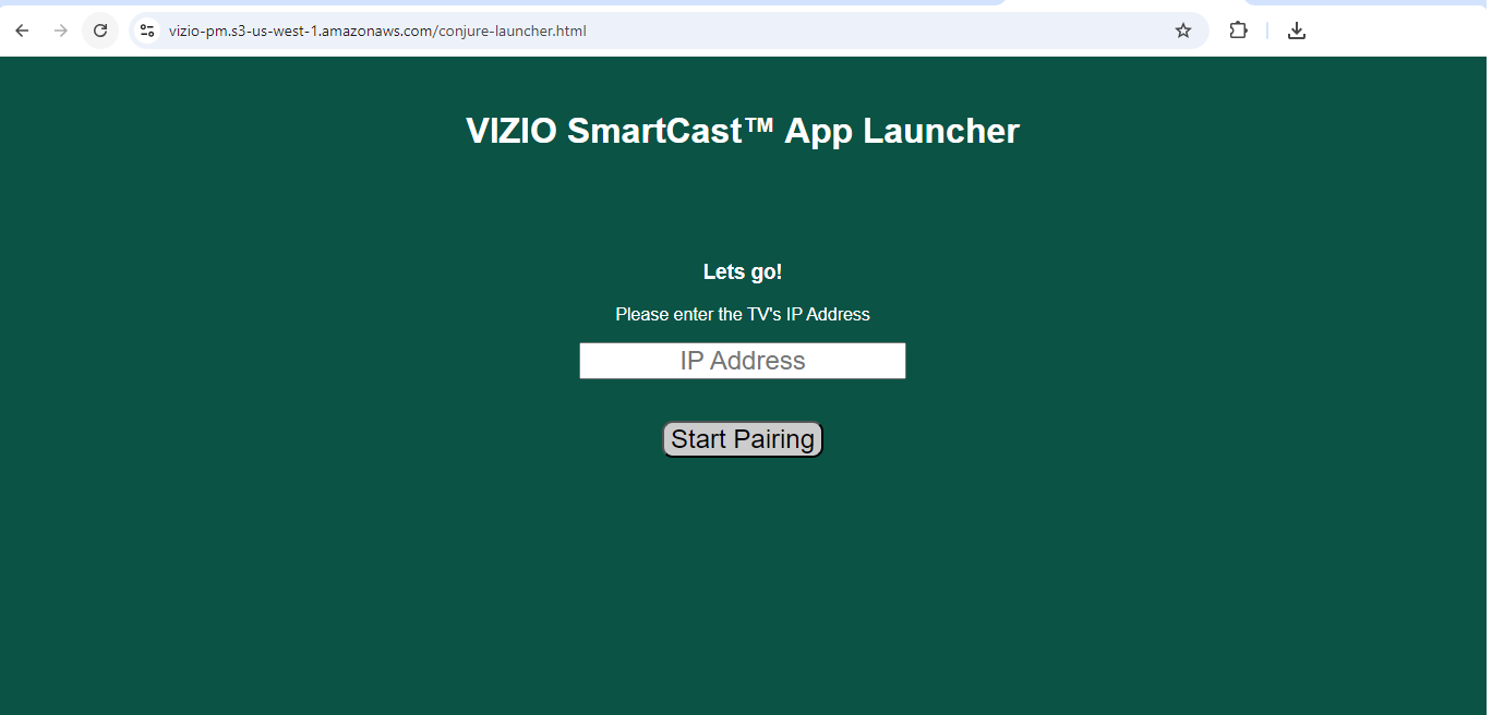 Vizio_Devic_Pairing_Screen