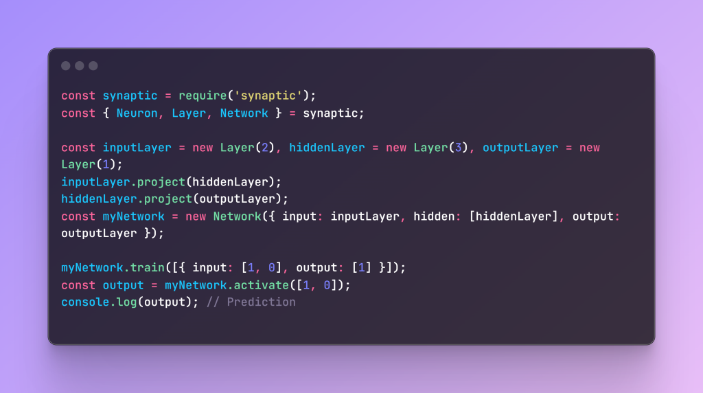 Synaptic API Synaptic API