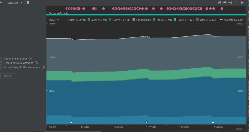 Compose CPU and Memory Usage