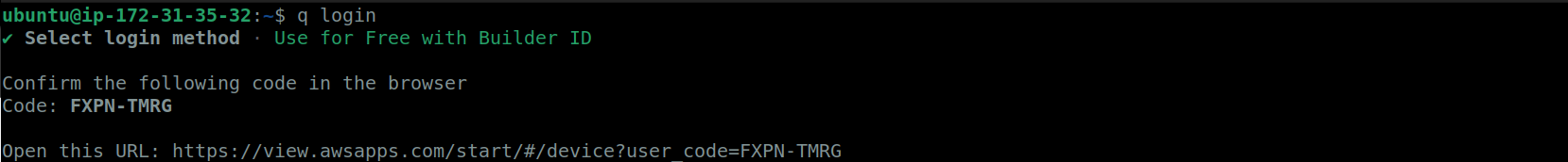 q login