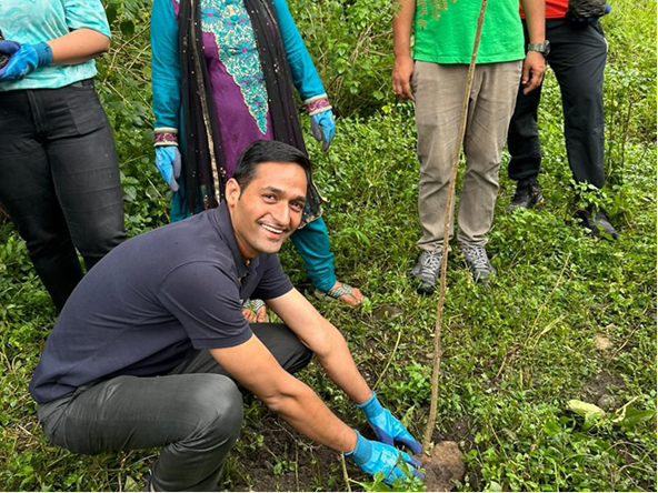 Tree plantation activity