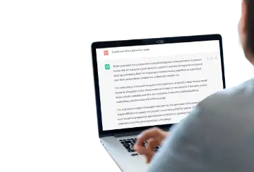 man working on laptop