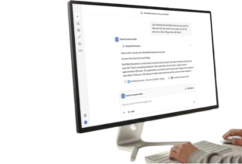 text on laptop screen