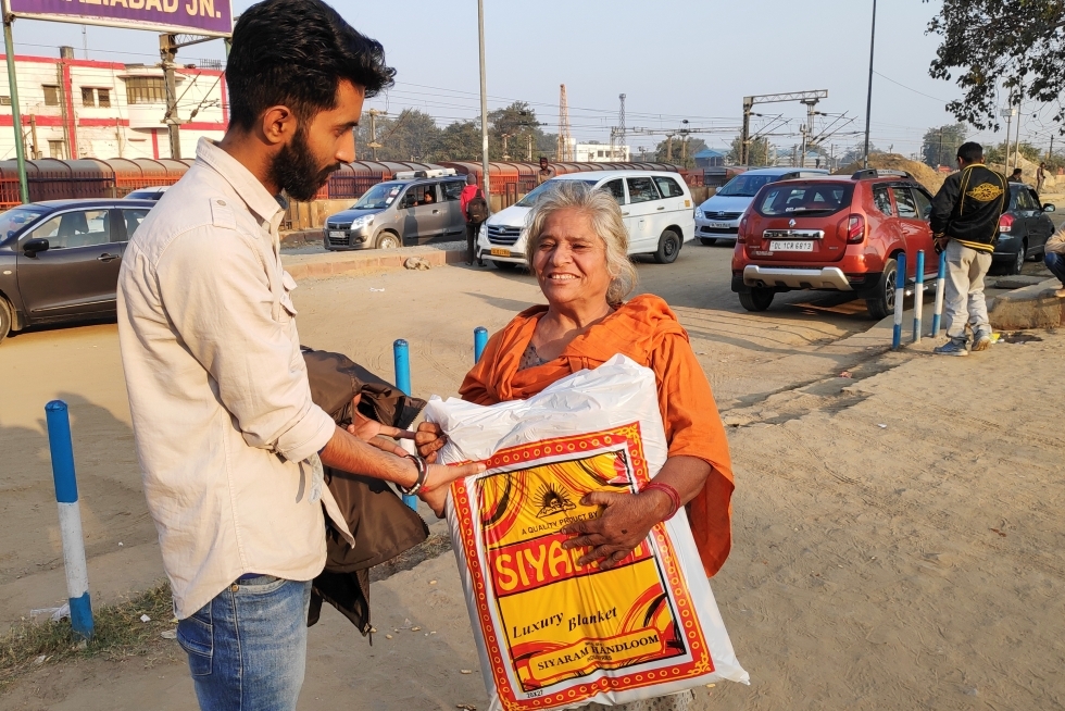Blanket Distribution Drive by Pahal