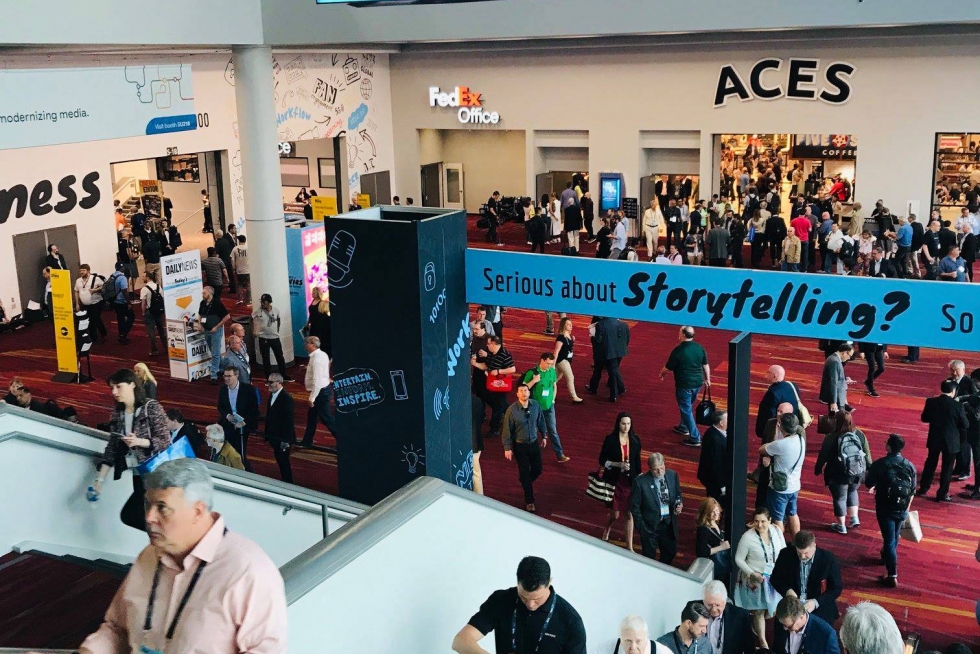 Team TO THE NEW at NAB Show, 2019